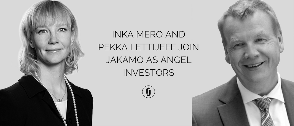 Inka Mero and Pekka Lettijeff join Jakamo as Angel Investors