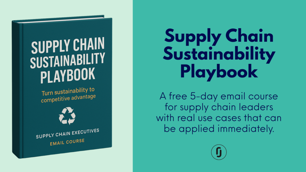 We built a free 5-day course on supply chain sustainability
